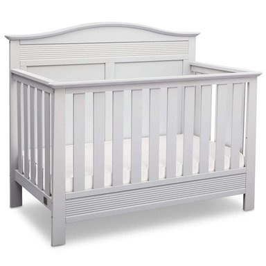 CUNA DE MADERA SERTA 4 EN 1 BARRET BLANCA - 1