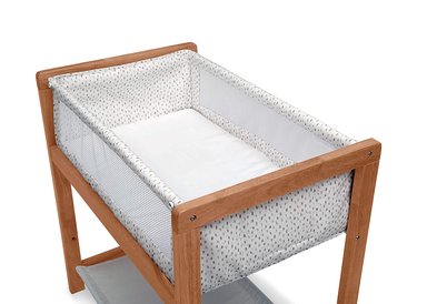 CUNA MOISES MADERA SOLIDA - CLASSIC WOOD - 3