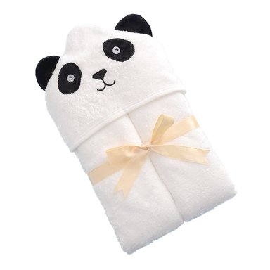 TOALLA BEBÉ PANDA CAPUCHA 100% BAMBOO ORGANICO 90X90 - 1