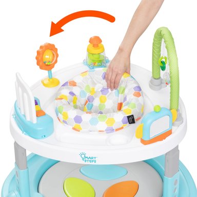 CENTRO DE ACTIVIDADES 4 EN 1 ANDADOR SMART STEPS BY BABY TREND SAFARI TOSS - 3