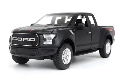 FORD RAPTOR F-150 ESCALA 1:32 NEGRA MINIAUTO - 1