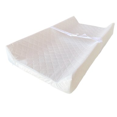 COLCHONETA COBABY COB-6956 MUDADOR CONTORNEADO BLANCO - 1