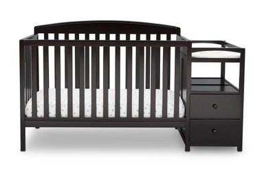 CUNA CONVERTIBLE DELTA CHILDREN 74804-207 MADERA CAFE Y MUDADOR ROYAL CHERRY - 2