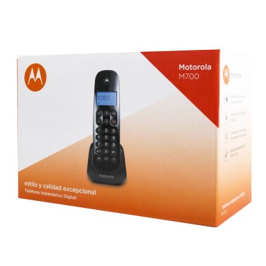 TELÉFONO INALÁMBRICO MOTOROLA M700 NEGRO - 3