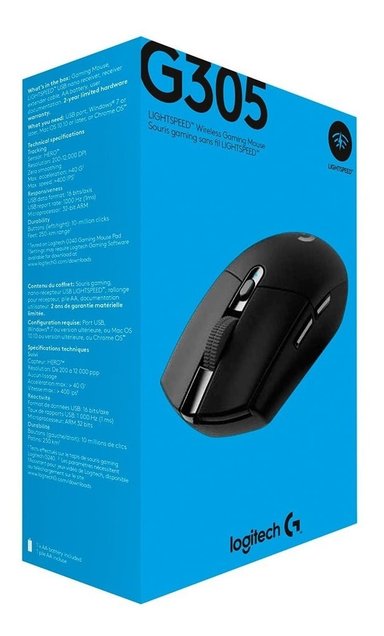 MOUSE INALÁMBRICO LOGITECH DE JUEGO G SERIES LIGHTSPEED G305 - 6