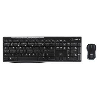 KIT TECLADO + MOUSE LOGITECH 920-004432 INALAM MK270 NEG - 3