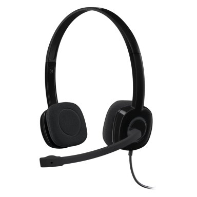 AUDÍFONOS LOGITECH HEADSET 981-000587 H151 - 1