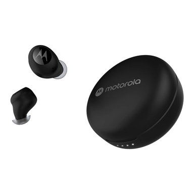 AUDÍFONOS MOTOROLA TRUE WIRELESS BUDS250BK MOTO BUDS 250 BLUETOOTH NEGRO - 1