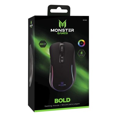 MOUSE MONSTER AUDIO M1042 GAMER BOLD - 4
