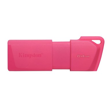 ADAPTADOR KINGSTON DTXM NEON 64GB PENDRIVE NEON ROSADO 64GB 3.2 - 2