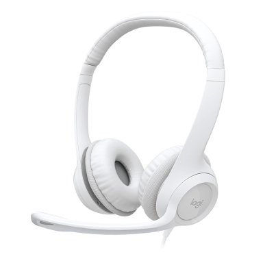 AUDÍFONOS LOGITECH HEADSET 981-001285 USB H390 BLANCO - 2