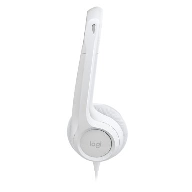 AUDÍFONOS LOGITECH HEADSET 981-001285 USB H390 BLANCO - 7