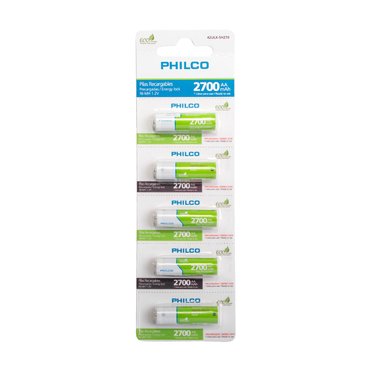 PILAS PRE-CARGADAS  BLISTER 5 AA  2700 MAH - 2