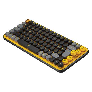 TECLADO LOGITECH 920-010713 POP KEYS AMARILLO - 2
