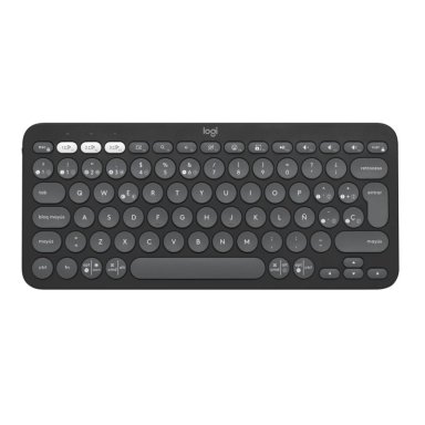 TECLADO INALÁMBRICO LOGITECH 920-011783 PEBBLE 2 K380 GRAFITO - 3