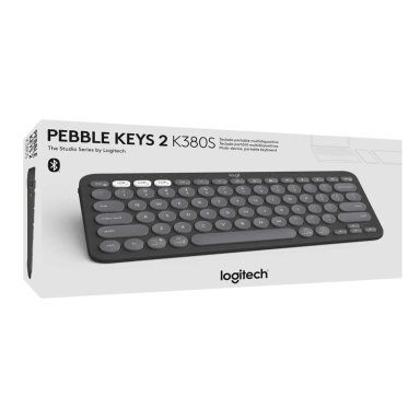 TECLADO INALÁMBRICO LOGITECH 920-011783 PEBBLE 2 K380 GRAFITO - 5