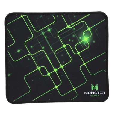 MOUSE PAD GAMER MONSTER GAMES START 23X20CM PA346 COLOR NEGRO - 2