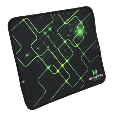 MOUSE PAD GAMER MONSTER GAMES START 23X20CM PA346 COLOR NEGRO - 3