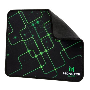 MOUSE PAD GAMER MONSTER GAMES START 23X20CM PA346 COLOR NEGRO - 4