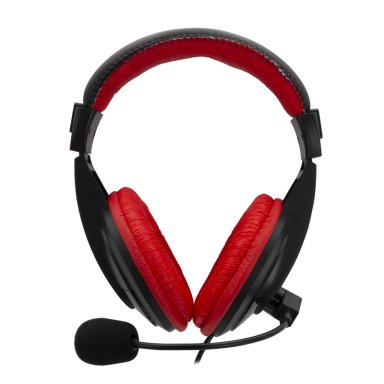 AUDÍFONOS GAMER MONSTER GAMES HEADSET 550RD LOUD ROJO - 1