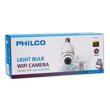 CÁMARA PHILCO WIFI TIPO AMPOLLETA - 6