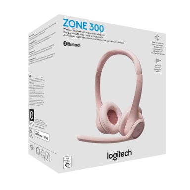 AUDIFONOS LOGITECH, ZONE 300 ROSE - 4