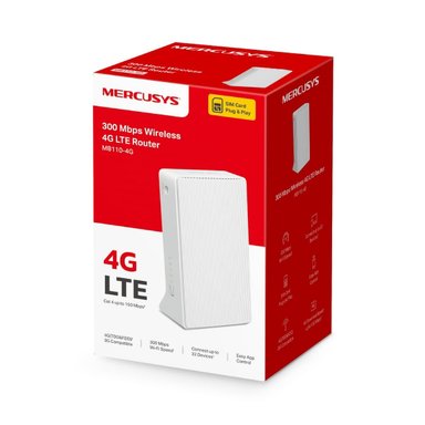 ROUTER TP-LINK MERCUSYS MB110 300 MBPS WIRELESS N 4G LTE - 3