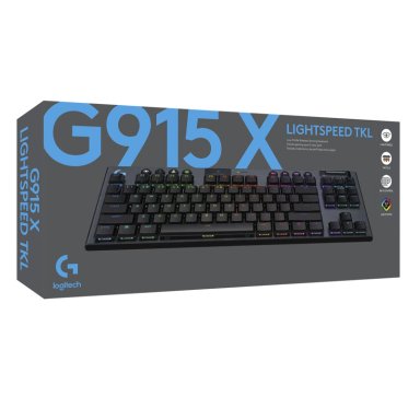 TECLADO INALAMBRICO LOGITECH G915 X LIGHTSPEED TKL NEGRO US - 4