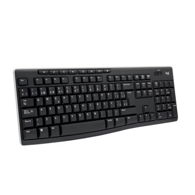 TECLADO INALAMBRICO LOGITECH K270 RECEPTOR 2.4 GHZ NEGRO - 3