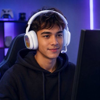 LOGITECH G ASTRO A30 LIGHTSPEED AUDIFONOS PARA PS Y PC WHITE - 4