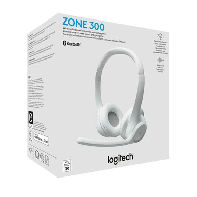 AUDIFONOS LOGITECH, ZONE 300 WHITE - 4