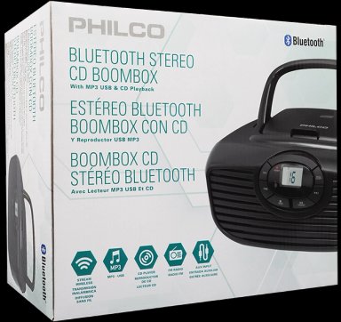 RADIO BOOMBOX PHILCO CON BLUETOOTH Y REPRODUCTOR CD - 4