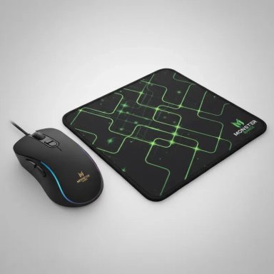 COMBO MONSTER MOUSE + PADMOUSE 29MTGPA346 +29MTGM1042 - 2