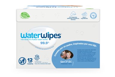 TOALLITAS HUMEDAS WATERWIPES - CAJA (12X60UNID) - 2