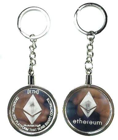 LLAVERO ETHEREUM EXCLUSIVO DE LUJO. AJ99 - 2