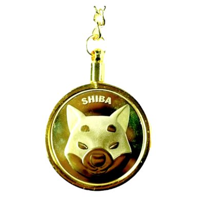 LLAVERO SHIBA GOLD EXCLUSIVO DE LUJO AJ96 - 3