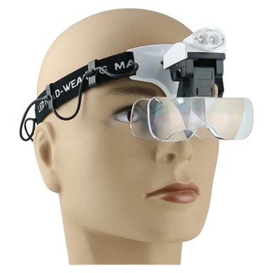 LUPA INVENCIBLE CABEZA DUPLILED 5 LENTES MULTIPLES AUMENTOS NB74 - 1