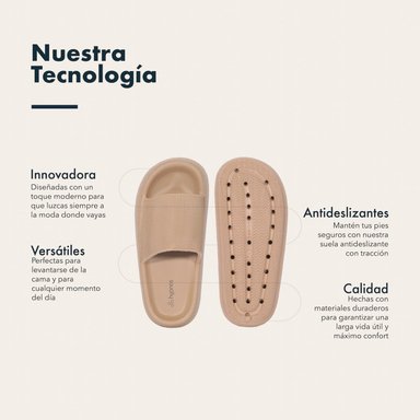 PANTUFLA SANDALIA PREMIUM SUELA ACOLCHADA - 6