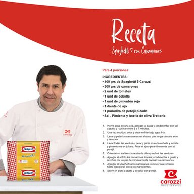 CAROZZI SPAGHETTI 5 5KG - 6