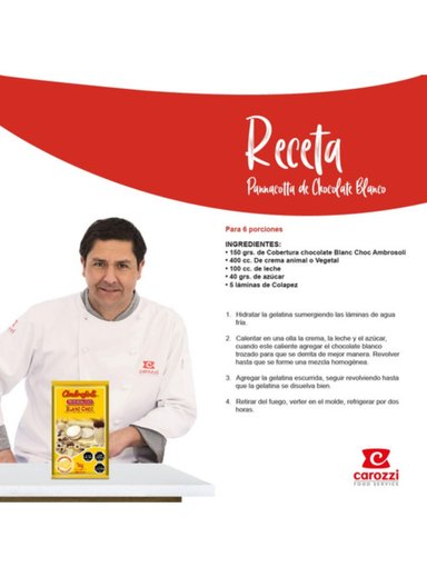 AMBROSOLI COBERTURA BLANC CHOC 1KG - 6