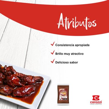 SALSA BARBECUE CAROZZI 1KG - 3