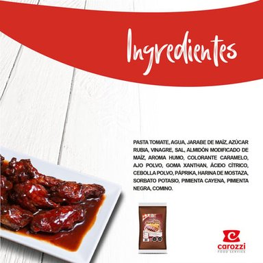 SALSA BARBECUE CAROZZI 1KG - 5