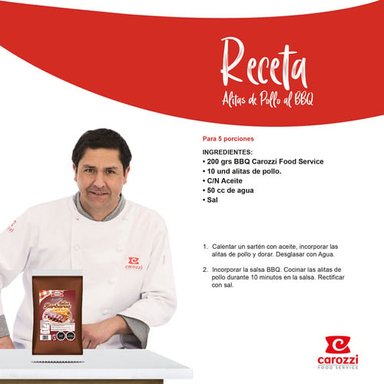 SALSA BARBECUE CAROZZI 1KG - 6