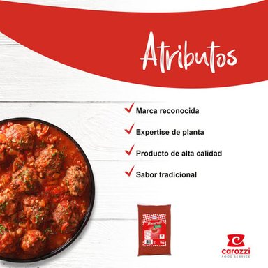 POMAROLA SALSA DE TOMATE ITALIANA 1KG - 3
