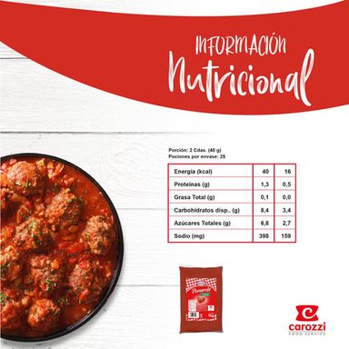 POMAROLA SALSA DE TOMATE ITALIANA 1KG - 4