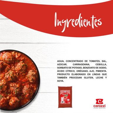 POMAROLA SALSA DE TOMATE ITALIANA 1KG - 5