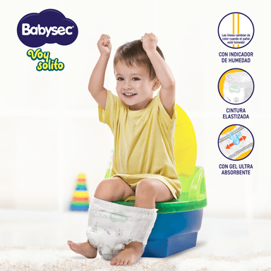 PAÑALES DE BEBE  BABYSEC VOY SOLITO 18 UN XG/XXG - 3
