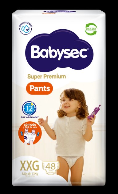 PAÑALES BABYSEC SUPER PREMIUM PANTS 48 UND XXG - 2