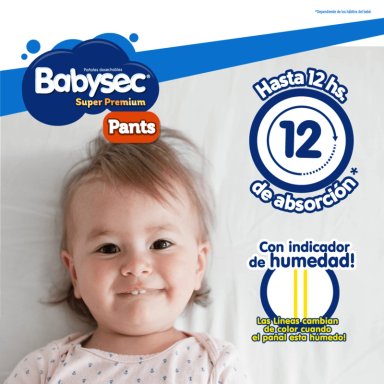 PAÑALES BABYSEC SUPER PREMIUM PANTS 48 UND XXG - 6
