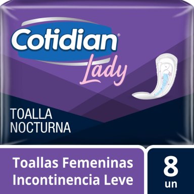 TOALLA NOCTURNA COTIDIAN LADY 8UN - 1